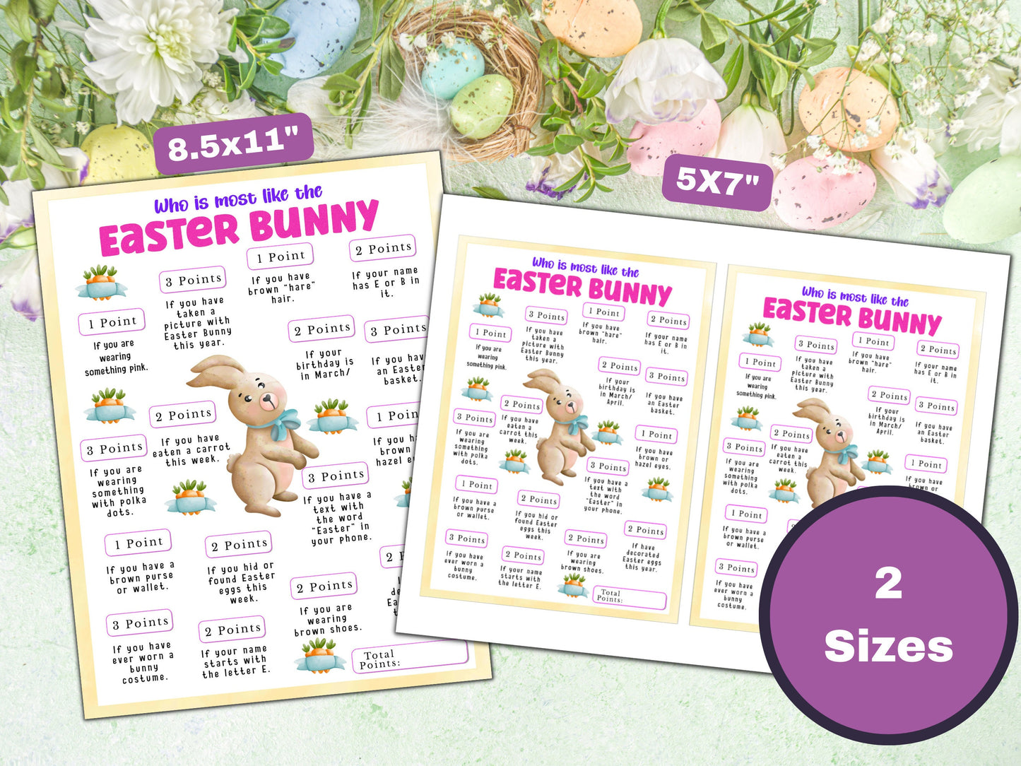 Who is like the Easter Bunny - Easter Party Game