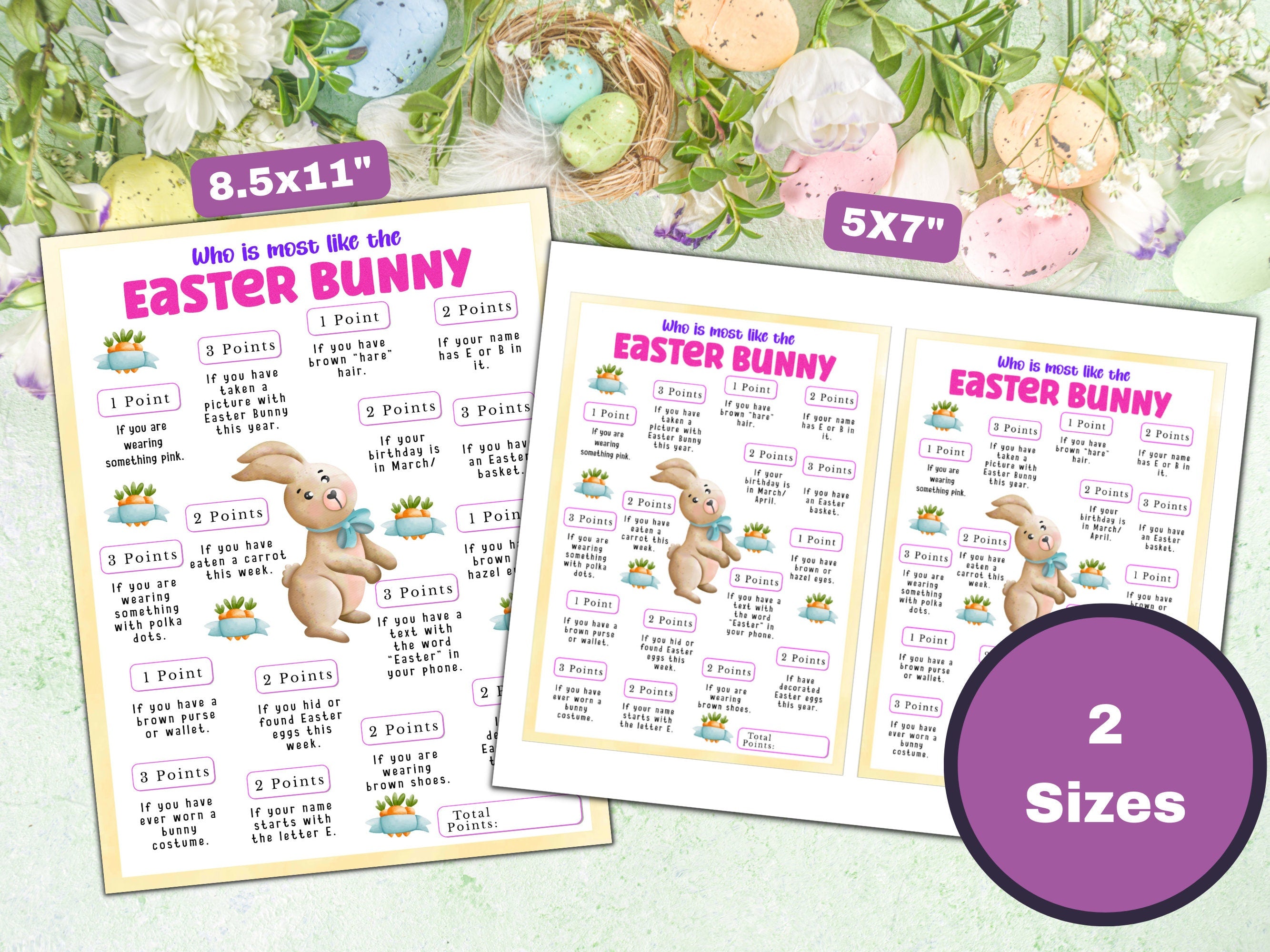Who is like the Easter Bunny - Easter Party Game