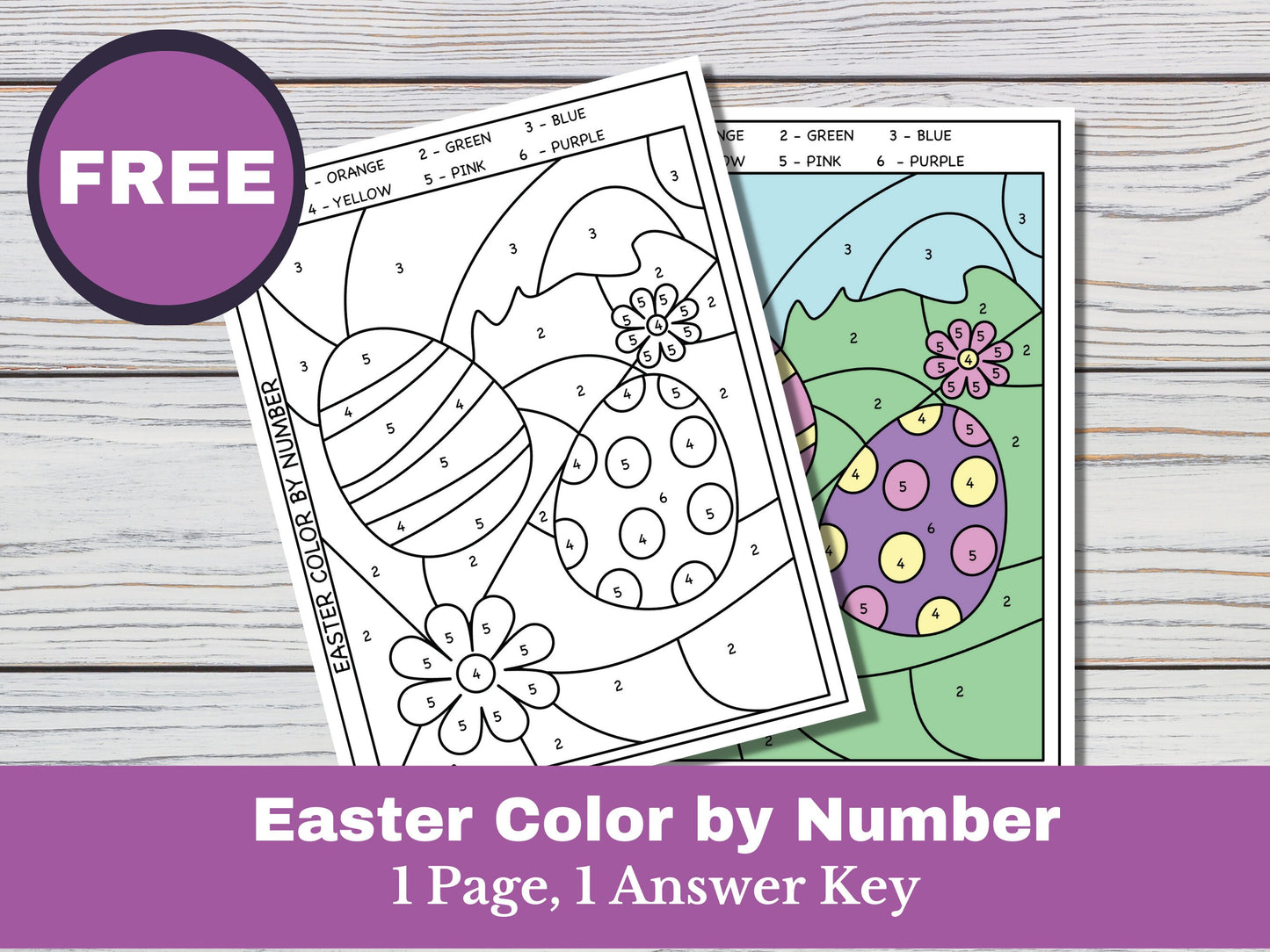 Easter Coloring Pages for Kids - 20 Pages