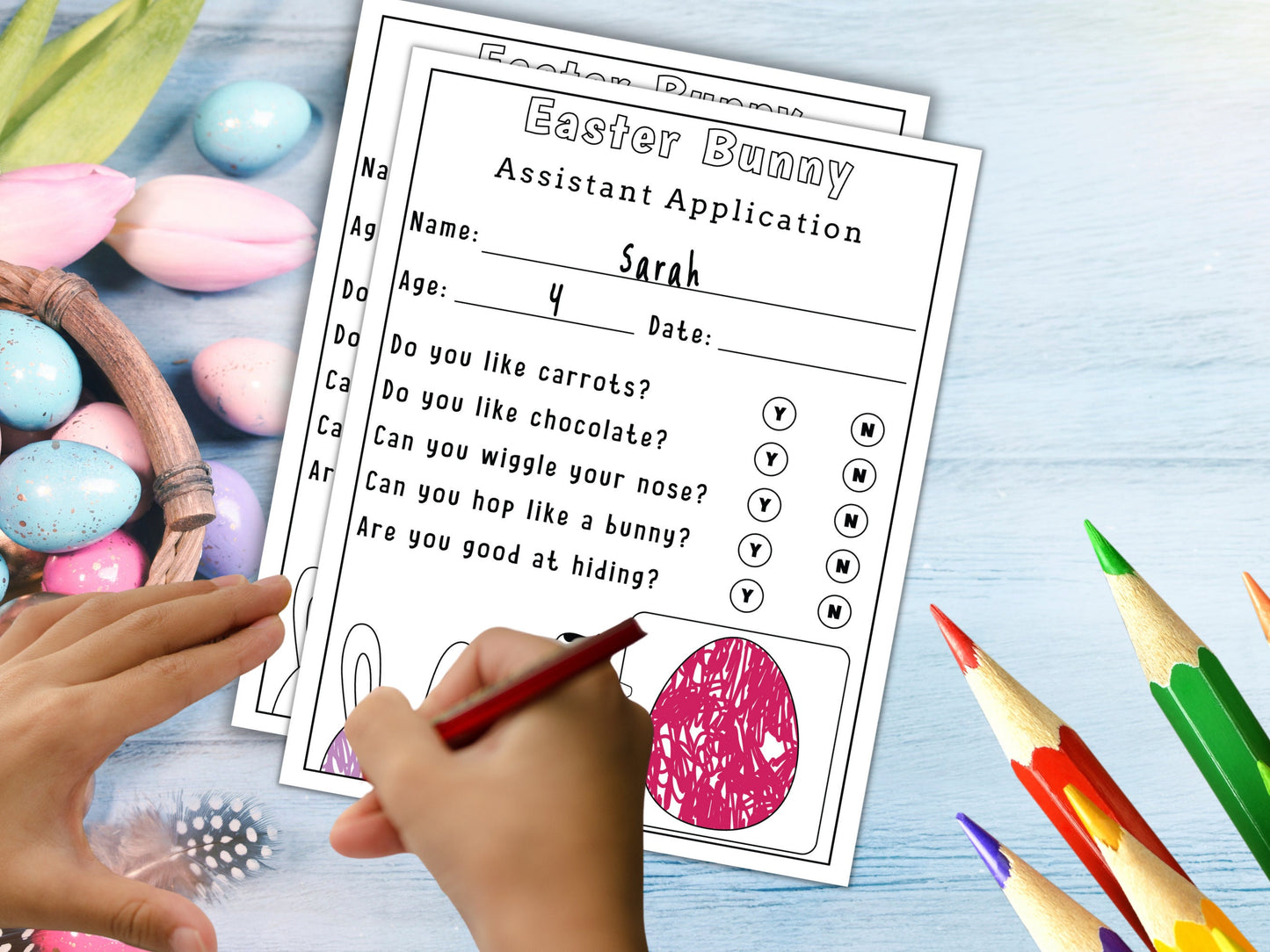Easter Activity and Coloring Pages for Kids - 22 Pack