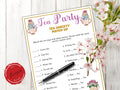 Tea Variety Matchup Game