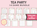 Tea Party Game Bundle  - (14 Games)