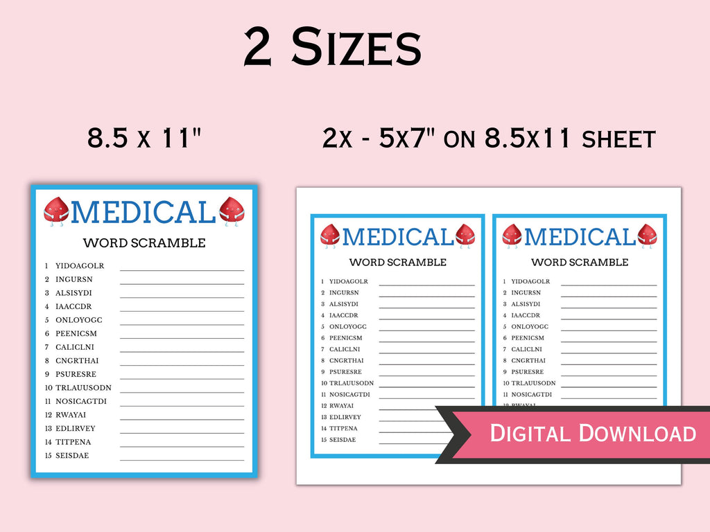 Medical Party Games - 10 Games
