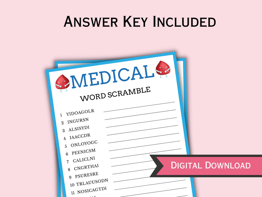 Medical Party Games - 10 Games