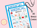 Medical Bingo Game - 30 Cards
