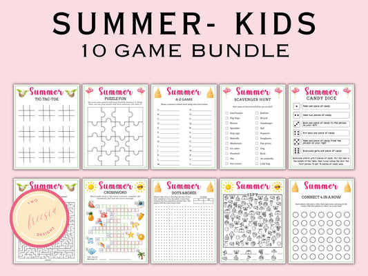 10 Summer Games for kids