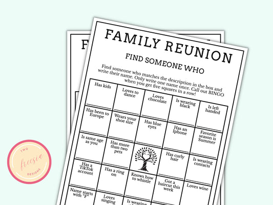 Find the Guest Family Reunion Game