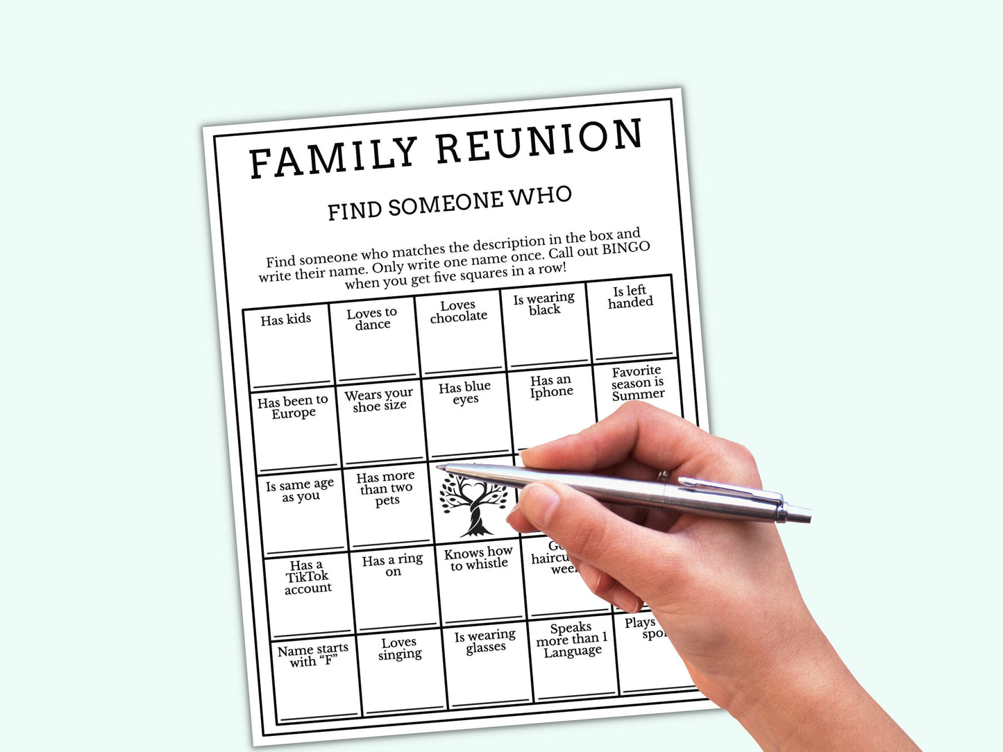 Find the Guest Family Reunion Game