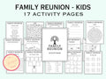 Family Reunion Games and Activities for Kids - 17 Pack