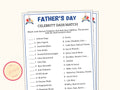Celebrity Dads Match - Father's Day Game
