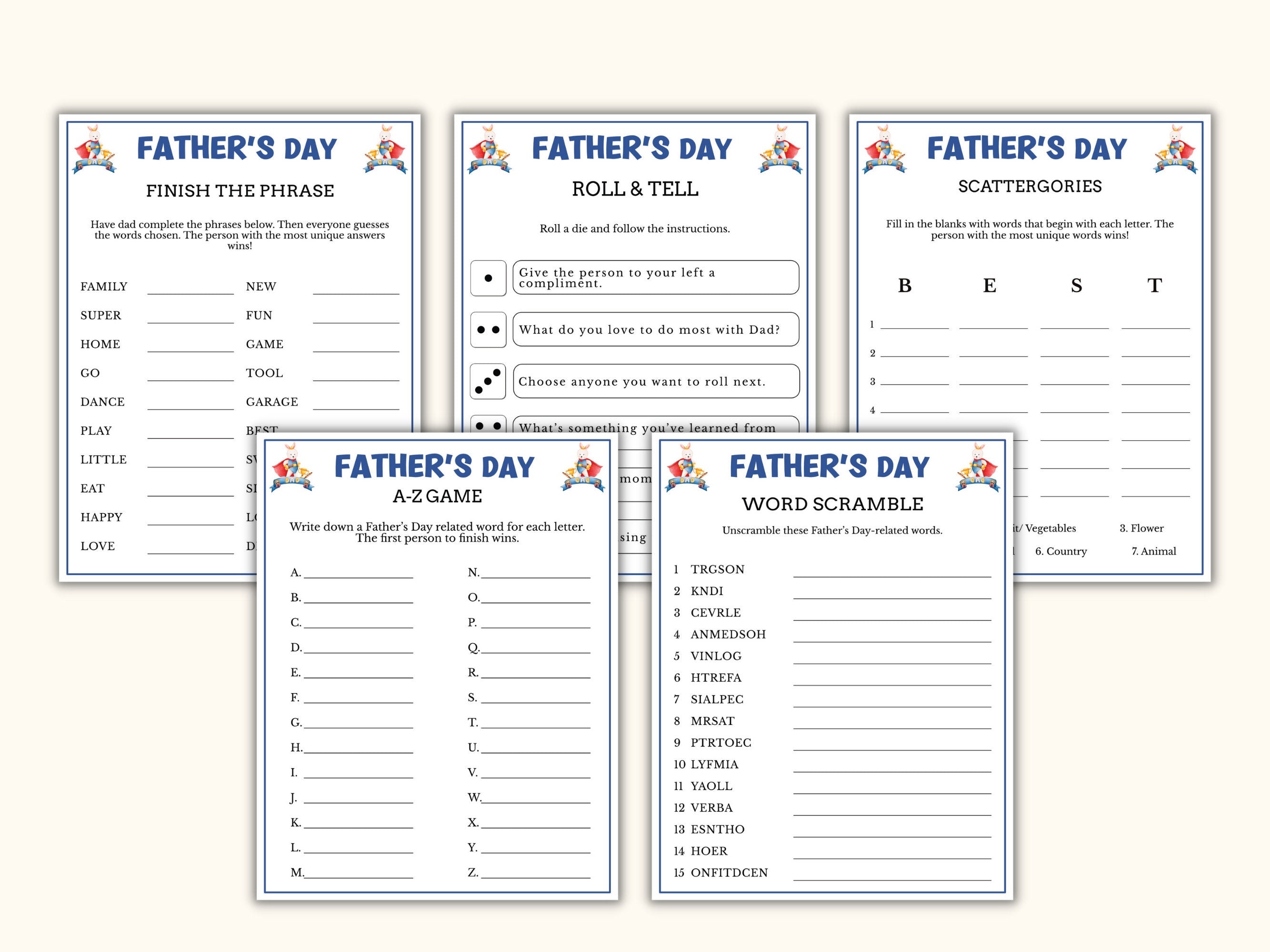 Father's Day Game Bundle - 20 Games