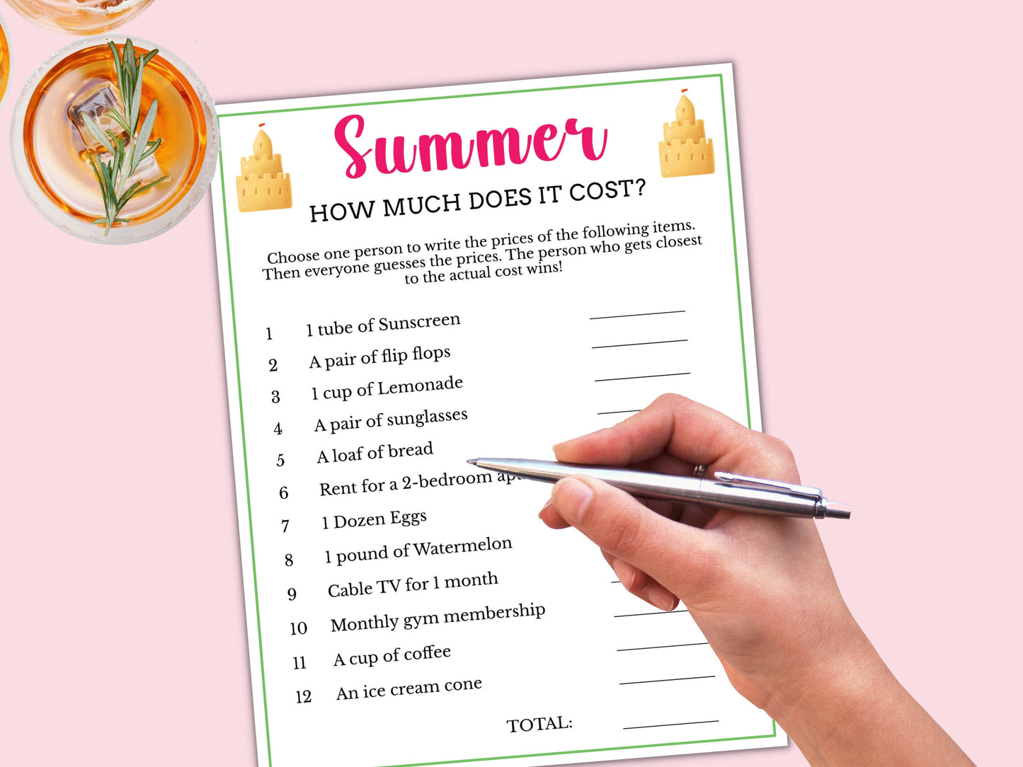 How Much Does it Cost Summer Game