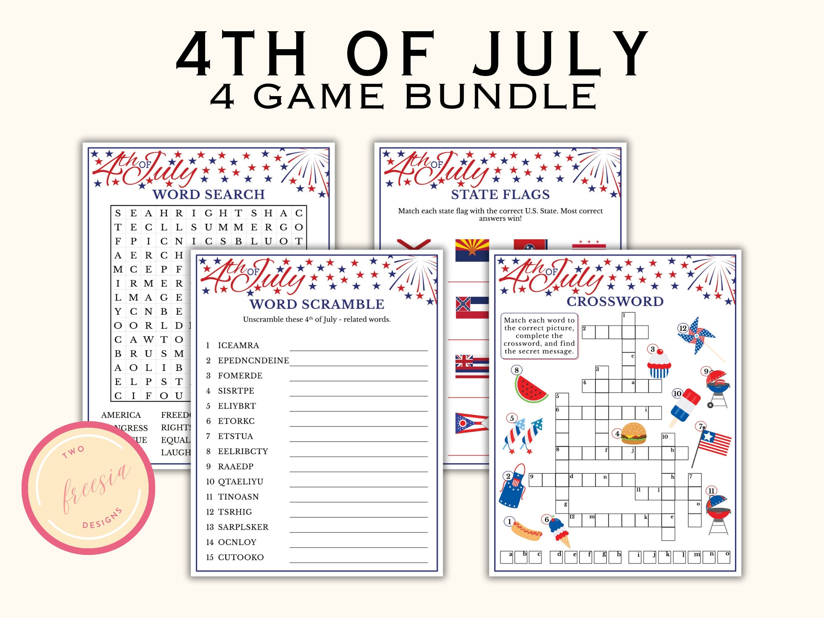 4 Fourth of July Games