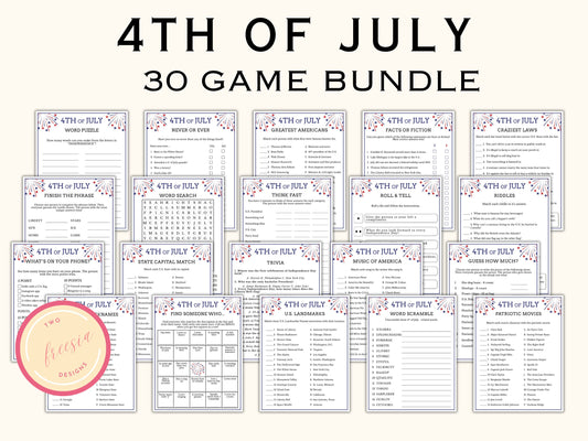 30 Fourth of July Games