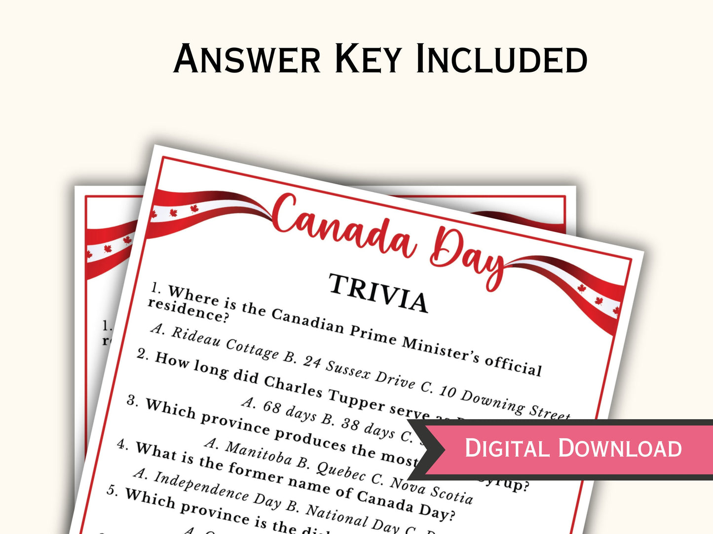 8 Canada Day Game Bundle