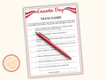 Canada Day Trivia Feud - Printable Party Game