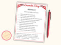 Canada Day Riddles Game