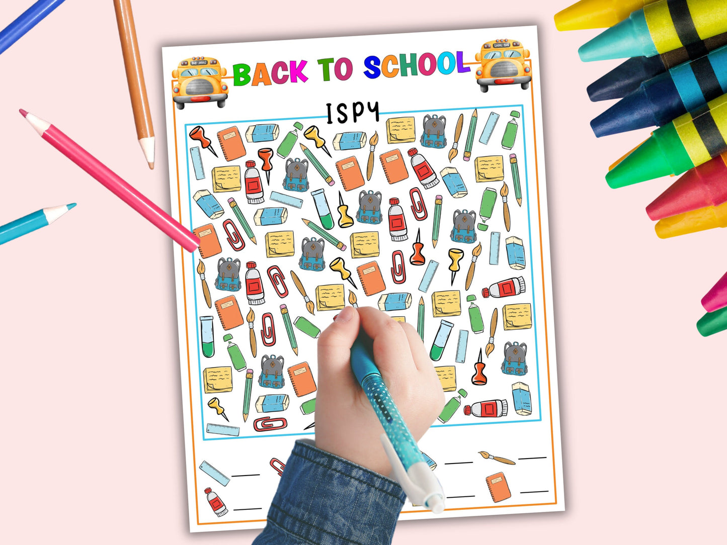 Back to School Games (15 Games)