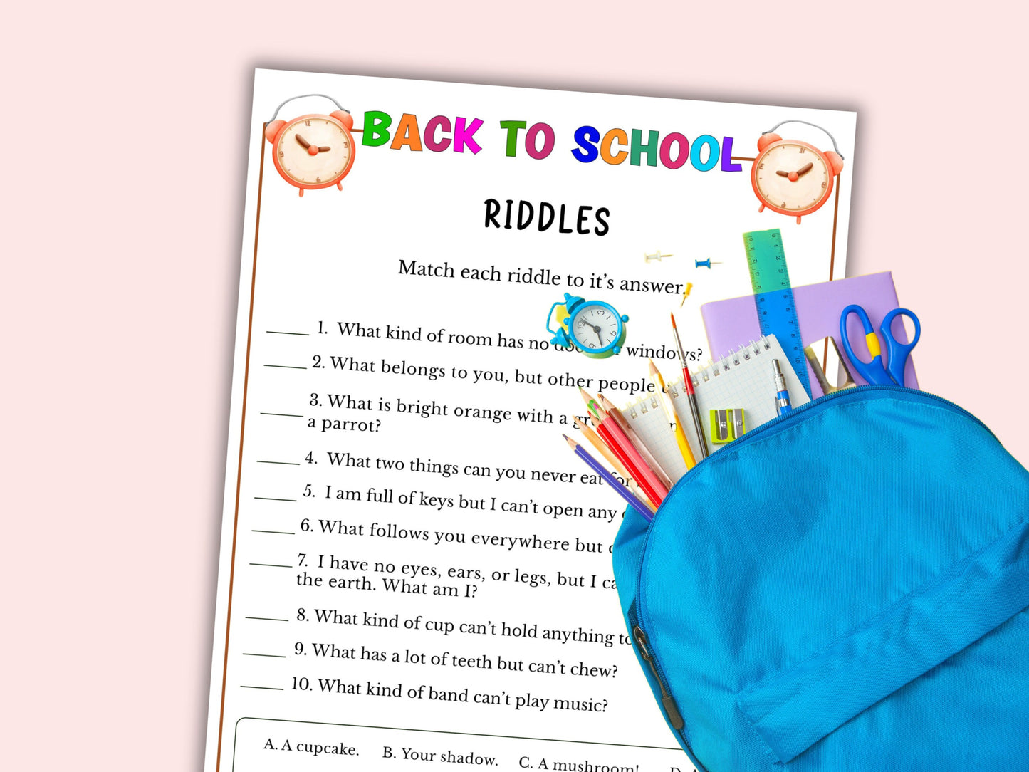Back to School - 8 Games