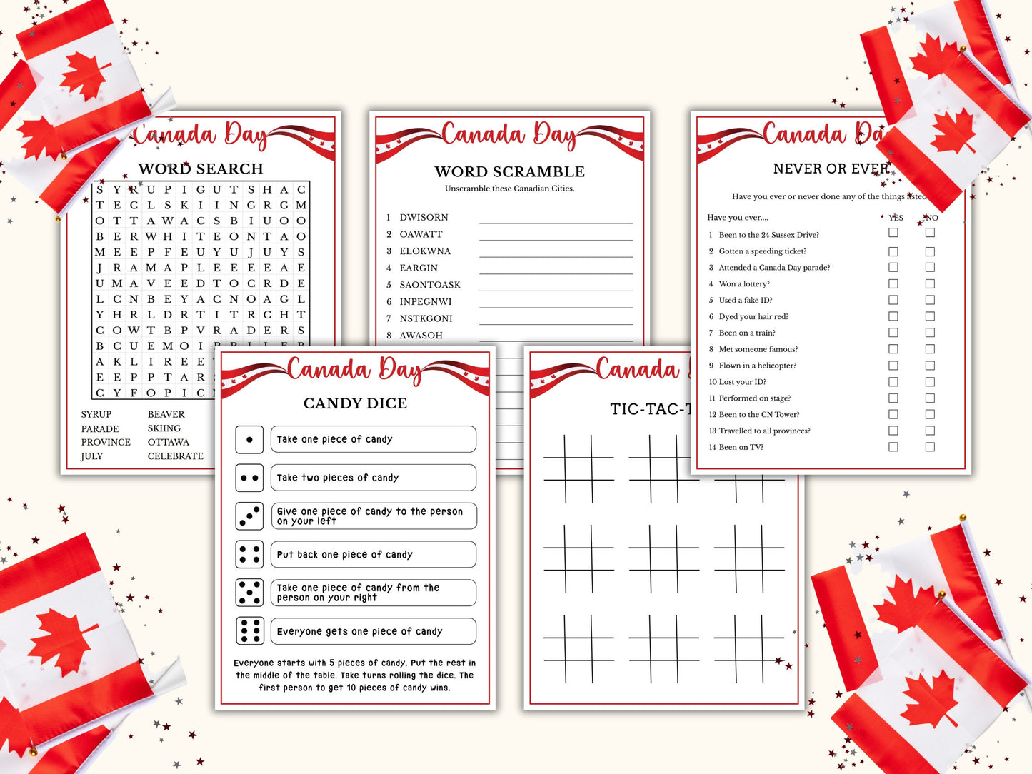 Canada Day Games - 15 Game Bundle