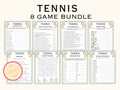 8 Tennis Party Games