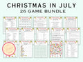 Christmas In July - 26 Printable Games