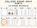 College Trunk Party Games - 10 Printable Games