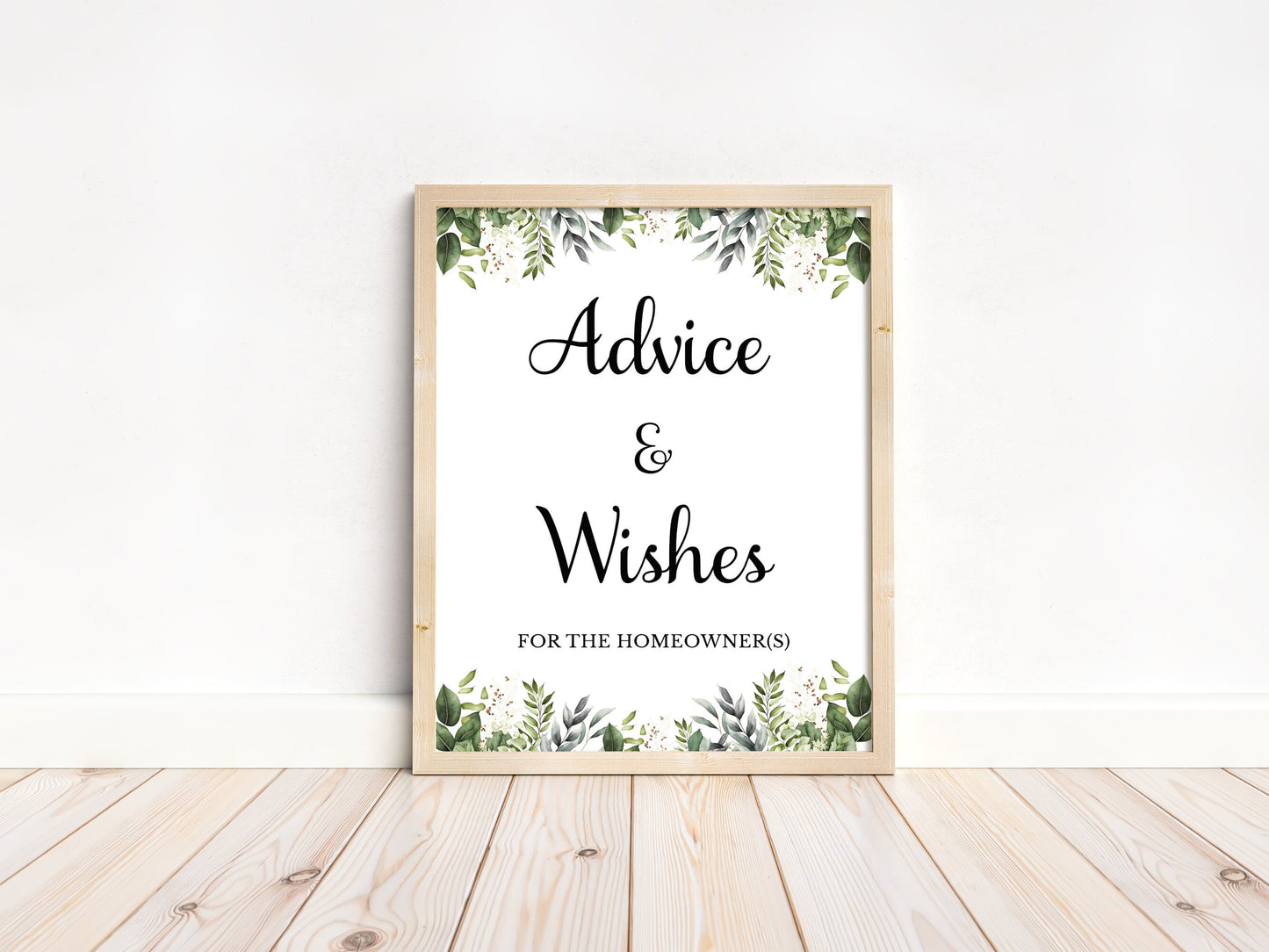 Housewarming Advice and Wishes Cards