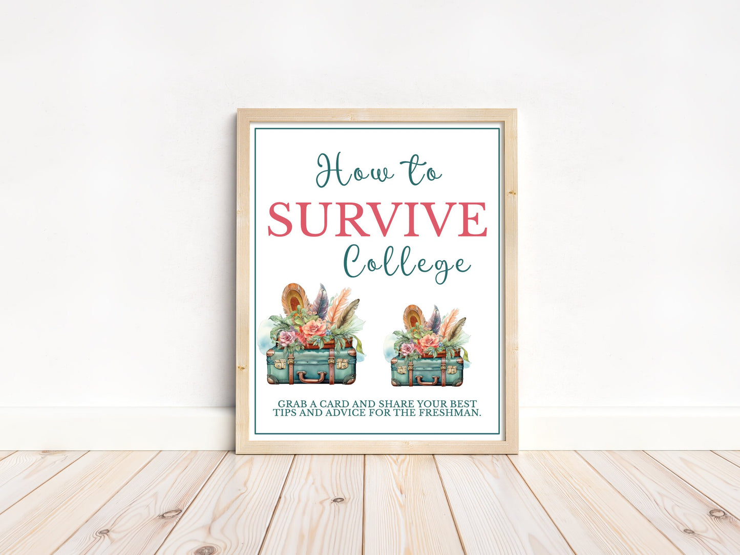 College Going Away Advice and Wishes Cards