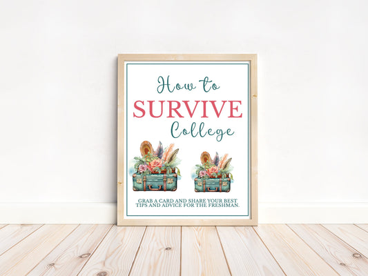 College Going Away Advice and Wishes Cards