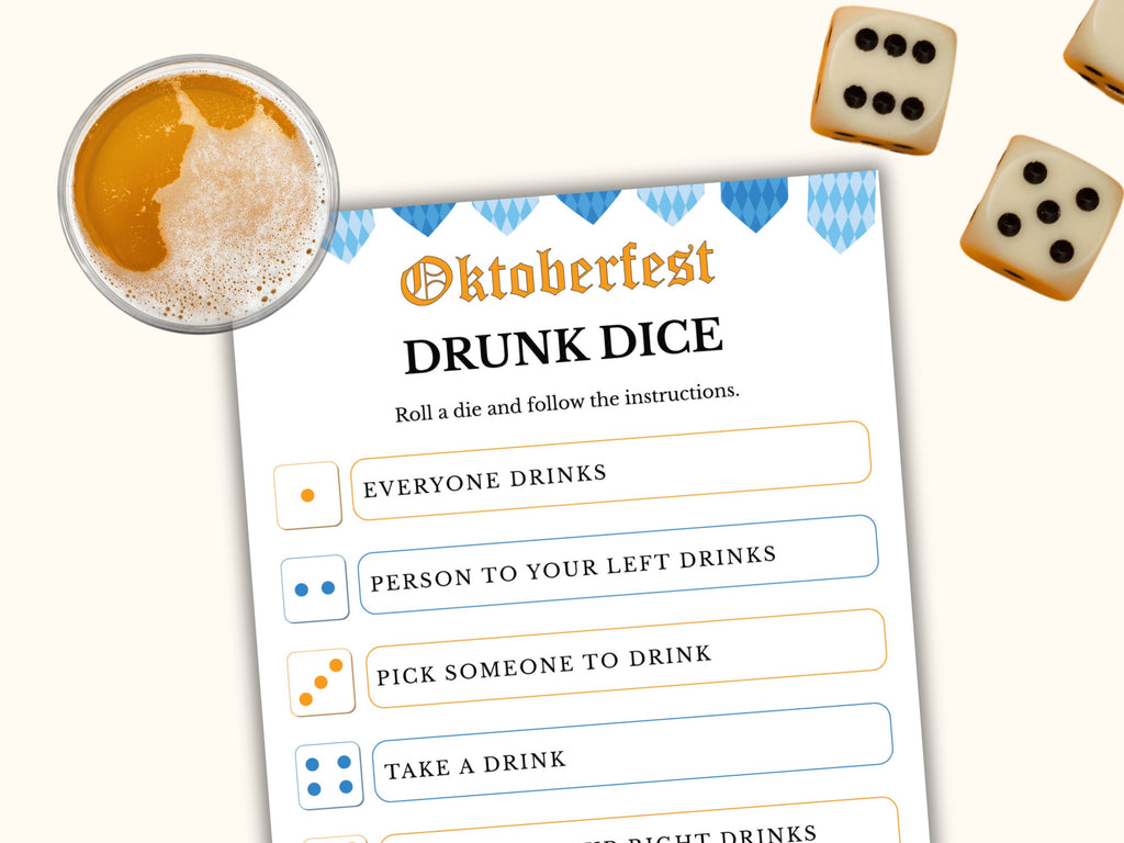Oktoberfest Party Games - 8 Games