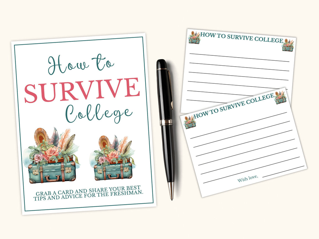 College Trunk Party Games - 10 Printable Games