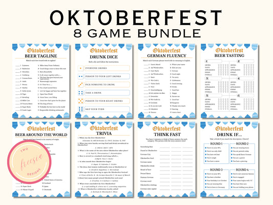 Oktoberfest Party Games - 8 Games