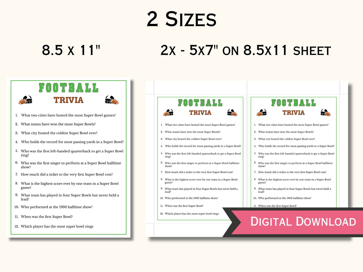 Football Trivia Game