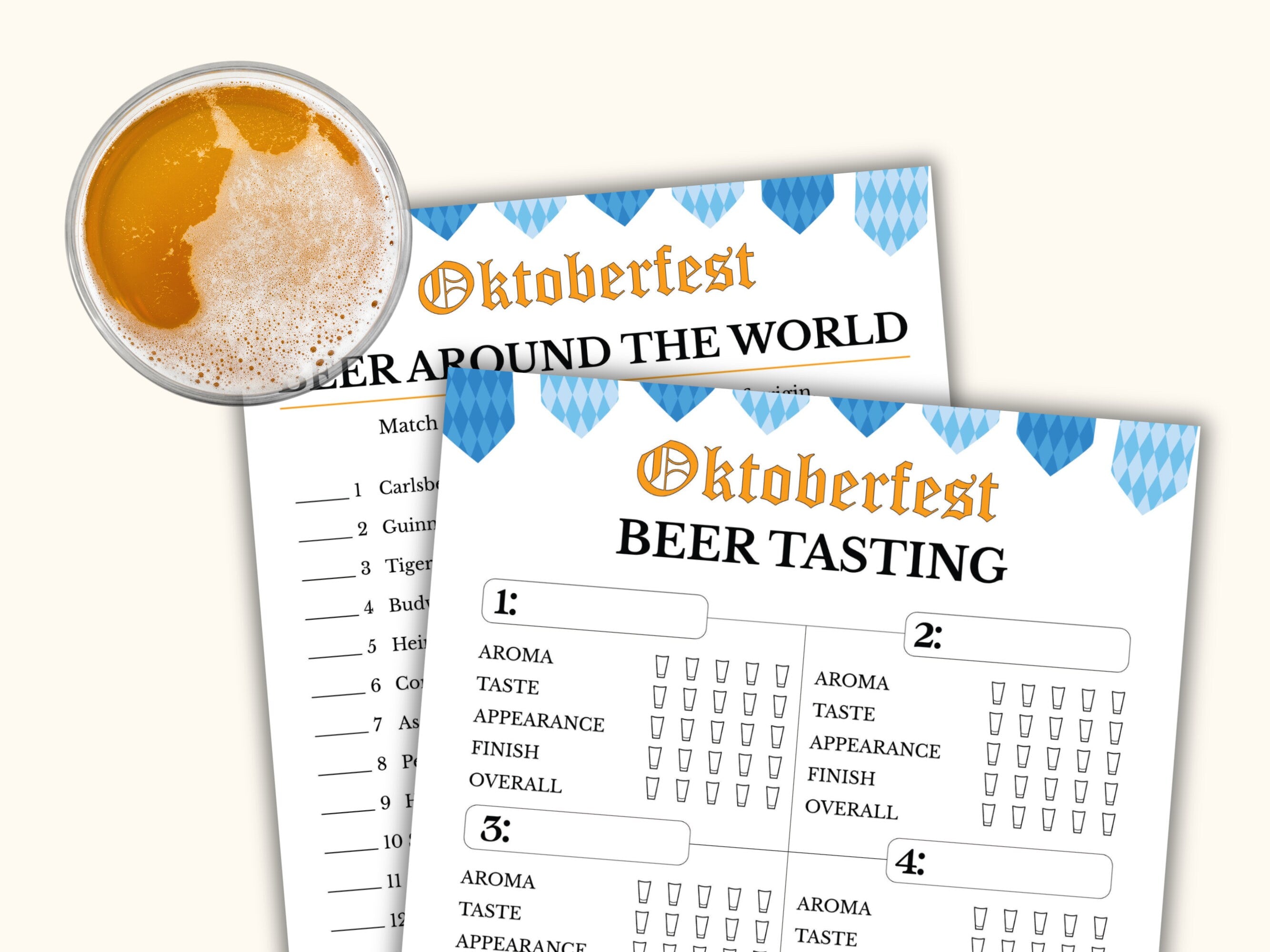 Oktoberfest Party Games - 8 Games