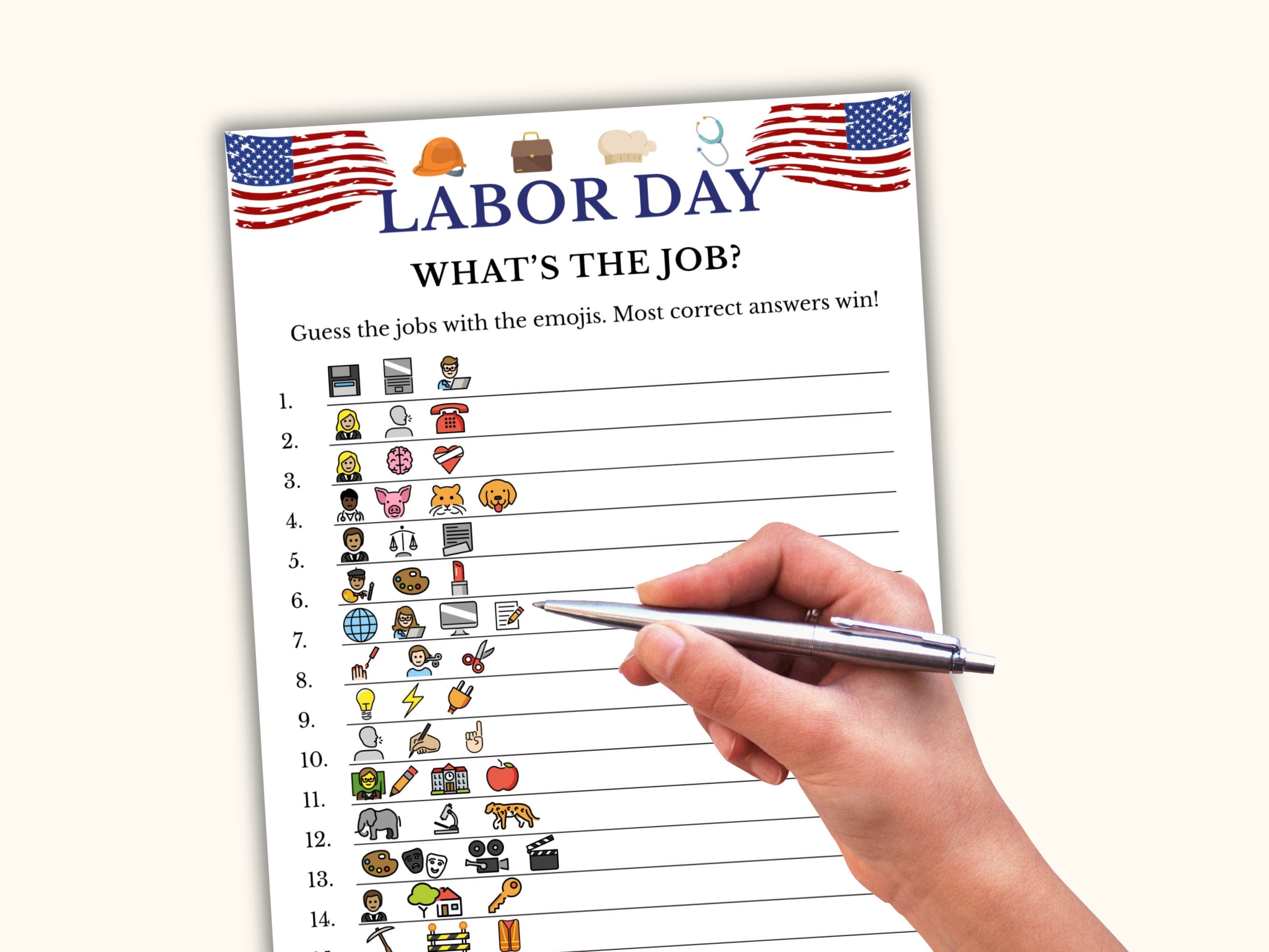 12 Labor Day Games