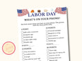 What's on your Phone Labor Day Party Game