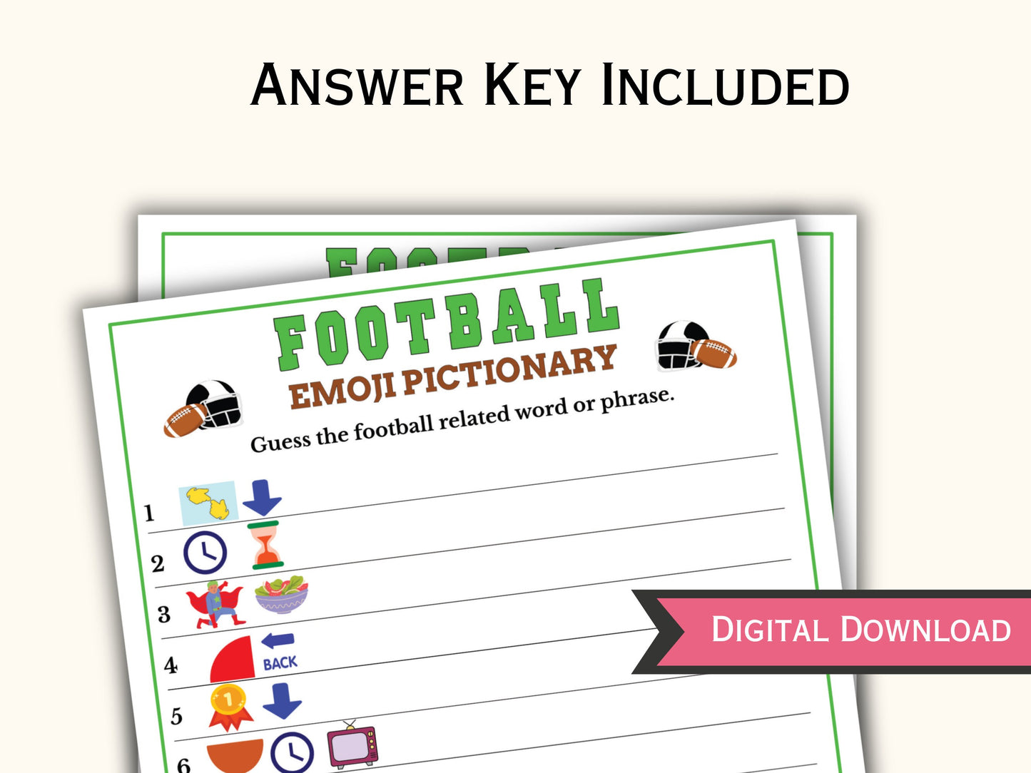 Football Emoji Game