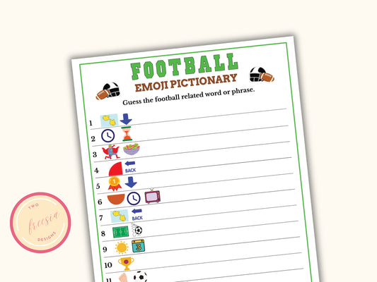 Football Emoji Game