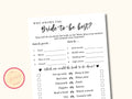 Who knows the Bride-to-be best?