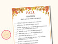 Fall Riddles Game