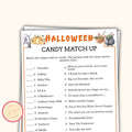 Halloween Candy Match Up Game