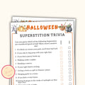 Halloween Superstition Trivia Game