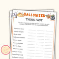 Halloween Think Fast Game