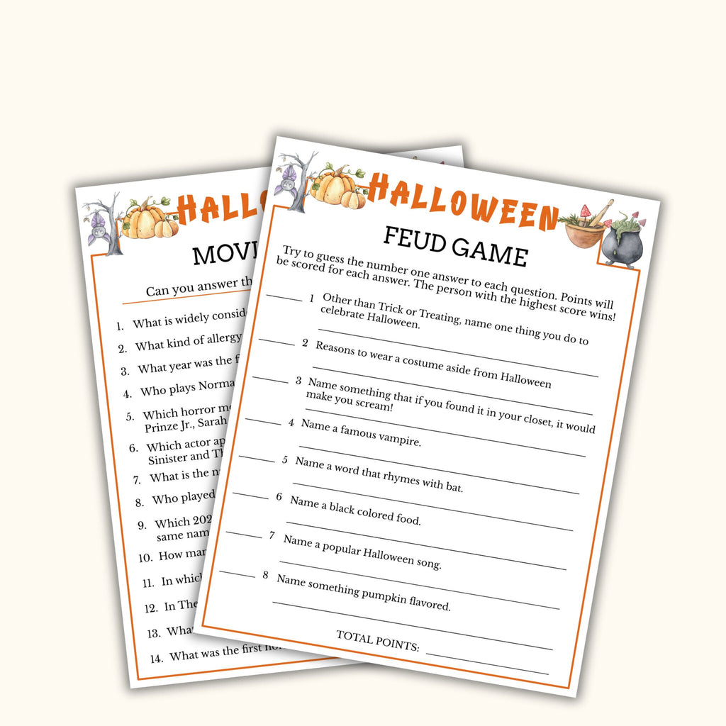 Halloween Party Games - 15 Games