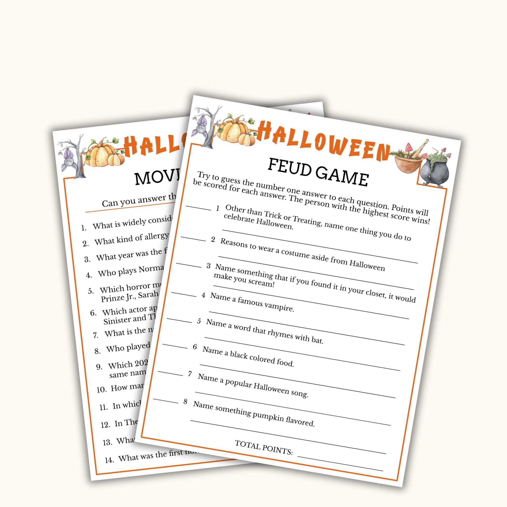 Halloween Party Games - 15 Games