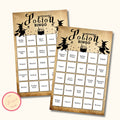 Halloween "Potion" Bingo Game - 50 Cards