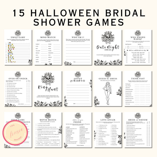Bride or Die Bridal Shower Game Bundle - 15 Games