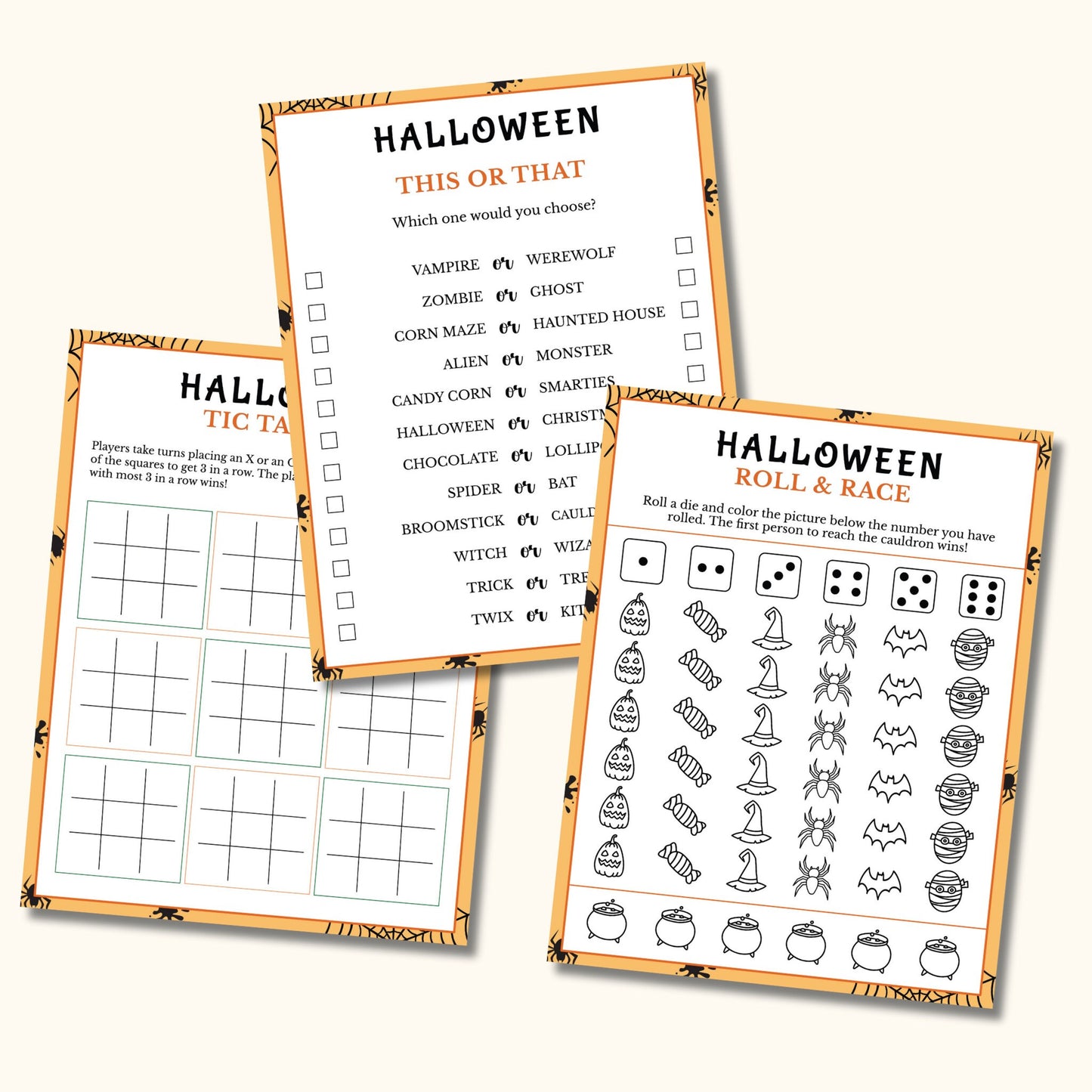 Halloween Party Games for Kids  - 18 Games