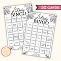 Halloween Baby Bingo - 50 Cards